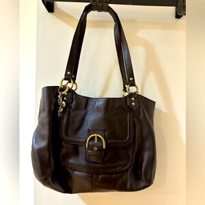 Vintage Leather Coach purse